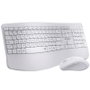 Subblim Combo Dual Prowave Teclado y Ratón Ergonómicos Blanco